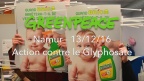 Greenpeace Namur Action contre le Glyphosate 13-12-2016